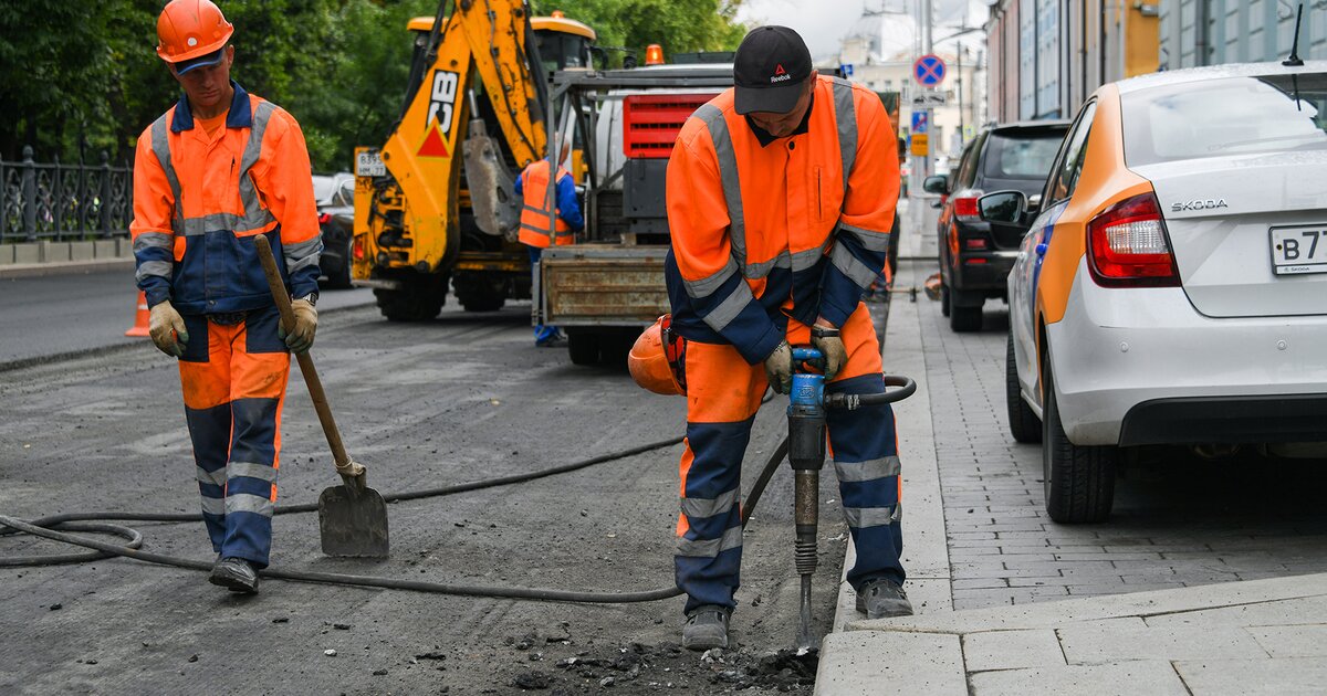 Новый асфальт на Пролетарском проспекте обновят на юге Москвы
