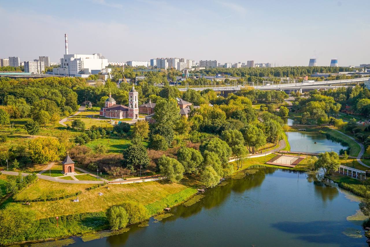 Четыре новые зоны отдыха созданы в Южном административном округе Москвы
