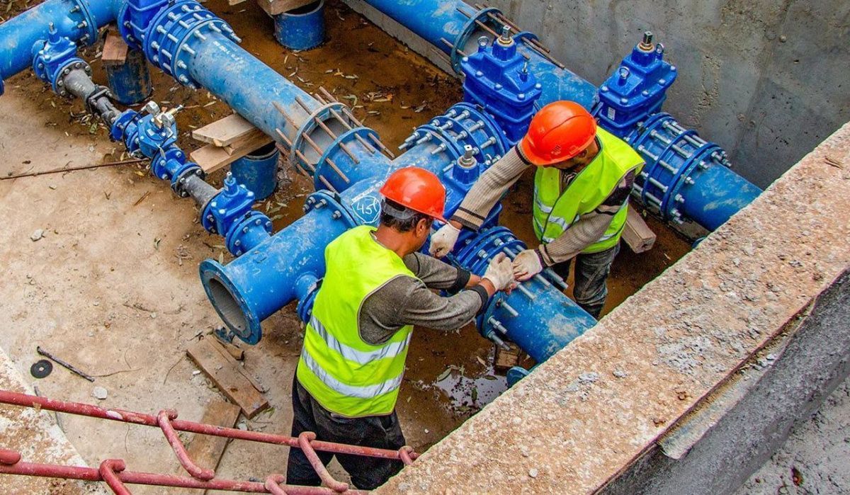 В Некрасовке модернизировали более 3 км водопроводных и канализационных сетей В Некрасовке модернизировали более 3 км водопроводных и канализационных сетей