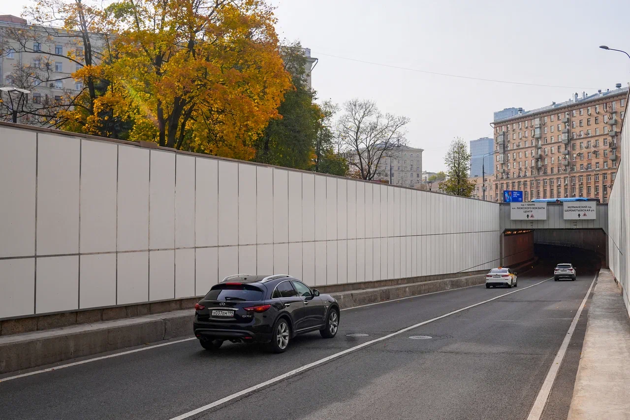 В Москве отремонтировали Новоалексеевский тоннель на проспекте Мира В Москве отремонтировали Новоалексеевский тоннель на проспекте Мира