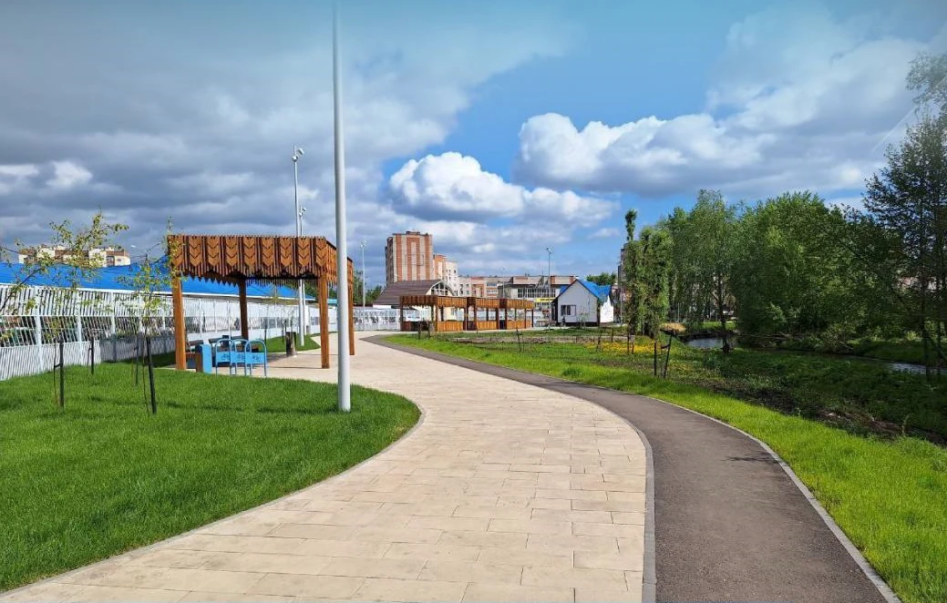 Благоустройство 1 173 территорий провели в России с начала года