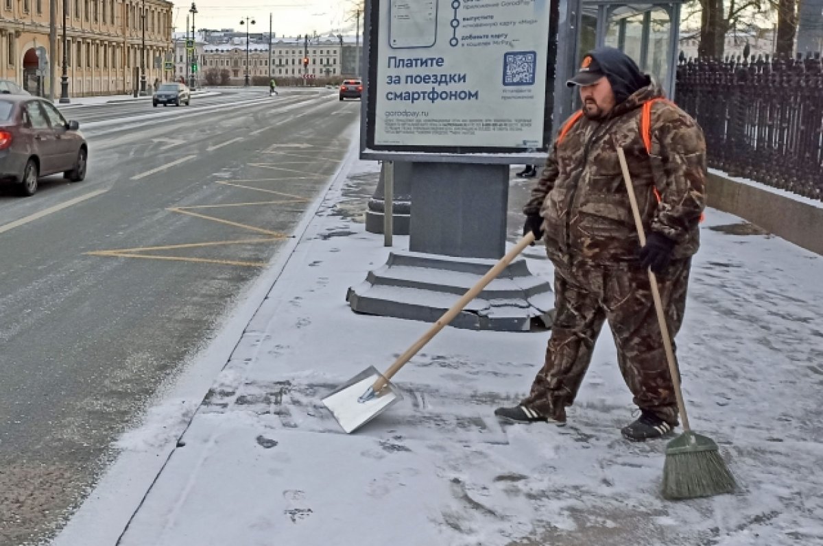В Петербурге к зиме укомплектовали 86% штата дворников В Петербурге к зиме укомплектовали 86% штата дворников