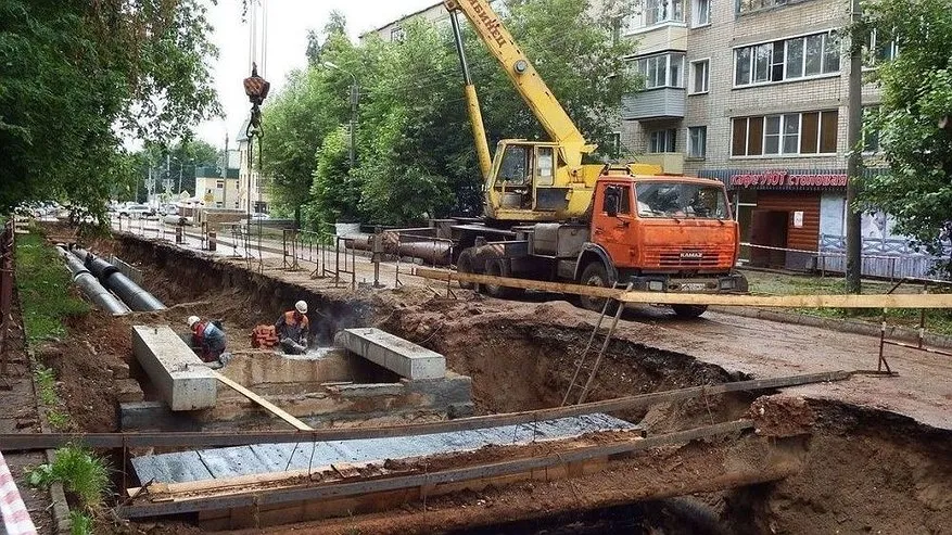 Ремонт теплосетей в Костроме ставит отопительный сезон под угрозу срыва