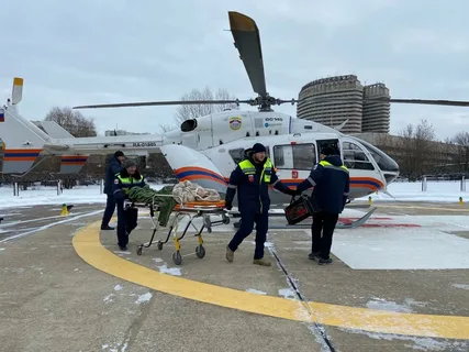 Спасение с воздуха: более 130 человек стали пассажирами вертолётов Московского авиацентра с начала года