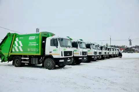 Южные регионы получили 77 мусоровозов по программе льготного лизинга