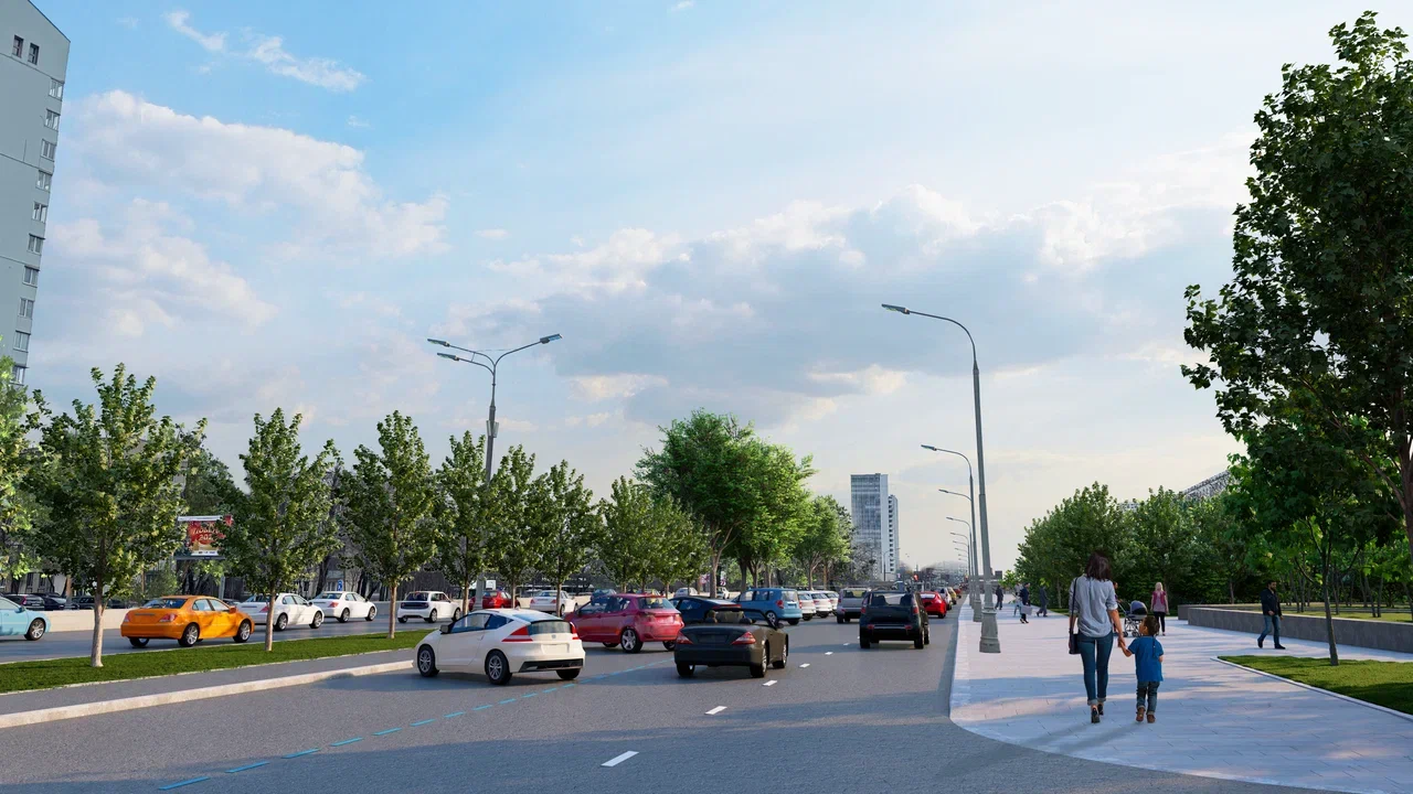 В Москве началось благоустройство Щелковского шоссе и улиц ВАО