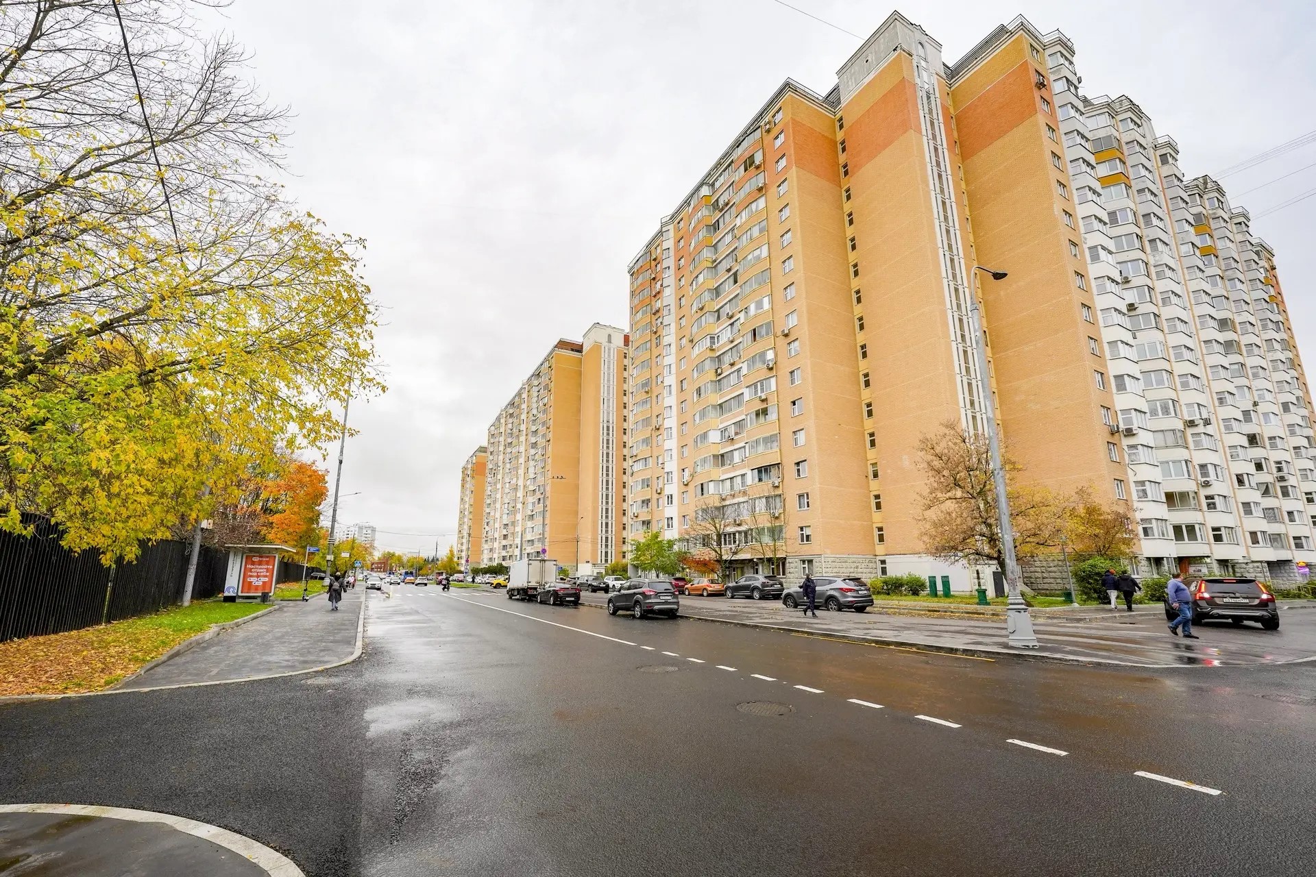 Волынскую улицу в Солнцево Москвы полностью благоустроили Волынскую улицу в Солнцево Москвы полностью благоустроили