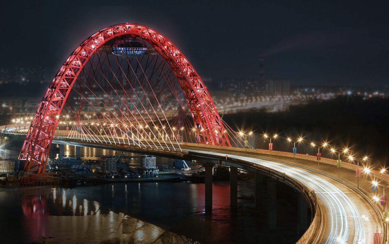 На Живописном мосту в Москве появится архитектурно-художественная подсветка