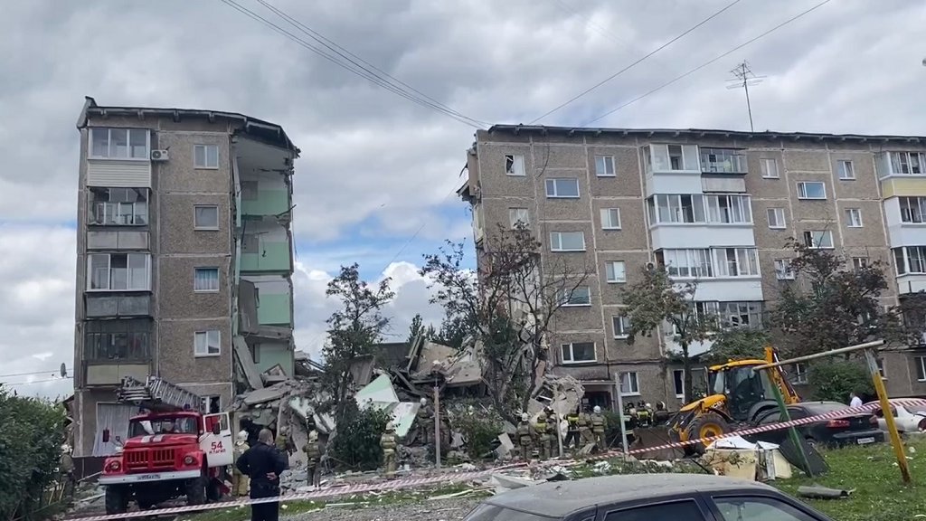 В жилом доме Нижнего Тагила произошёл взрыв бытового газа В жилом доме Нижнего Тагила произошёл взрыв бытового газа