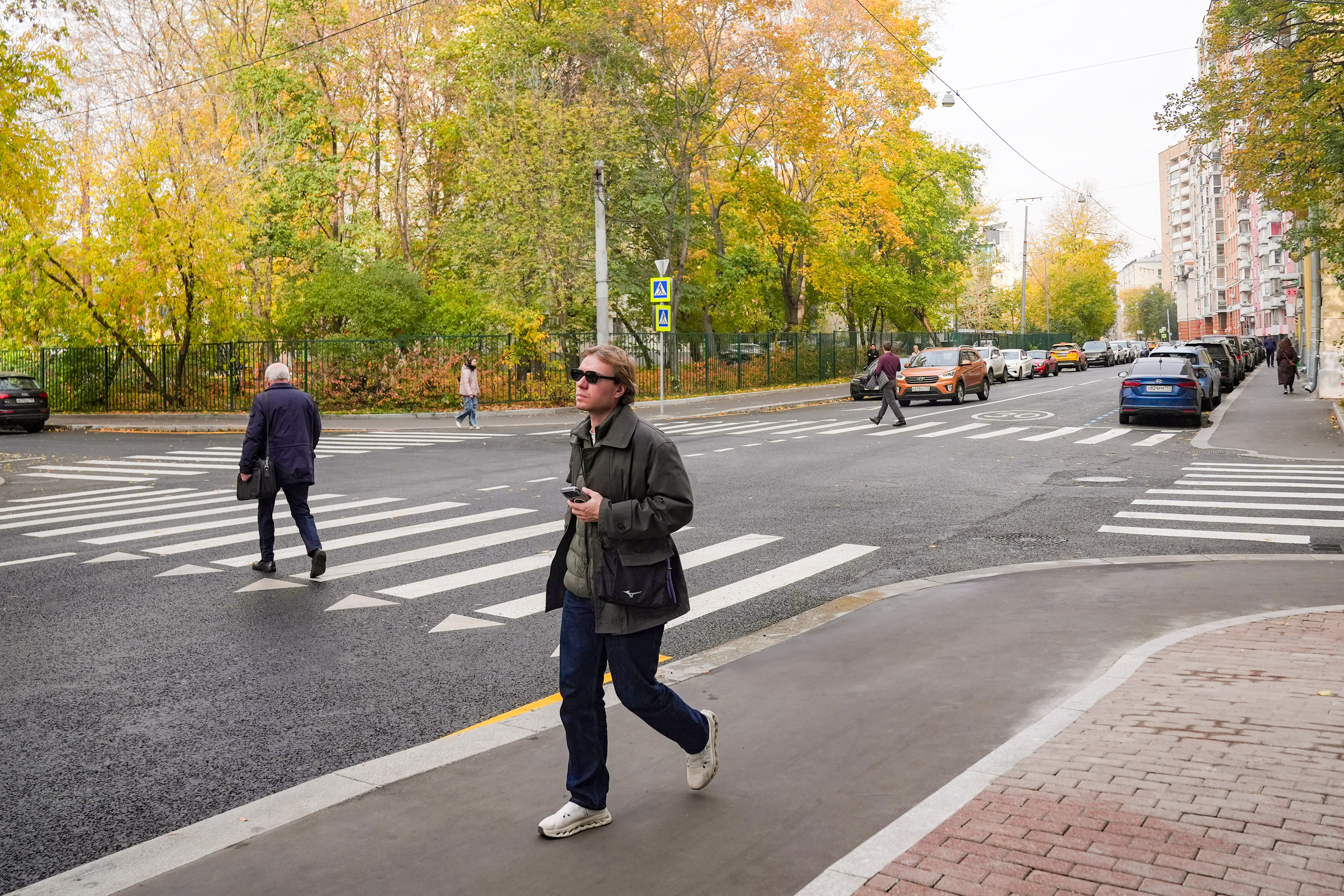 В центре Москвы завершен комплексный ремонт улицы Гиляровского В центре Москвы завершен комплексный ремонт улицы Гиляровского