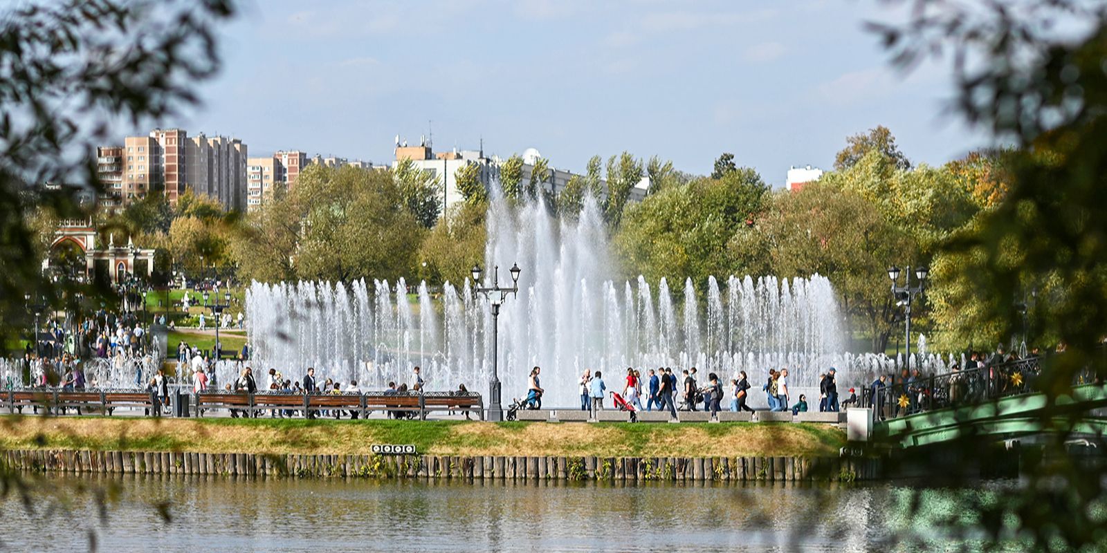 Фонтан в «Царицыно» готов к запуску нового сезона