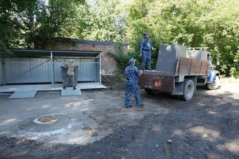 В Красноярске установили первую автоматизированную камеру для фиксации нарушений на контейнерной площадке