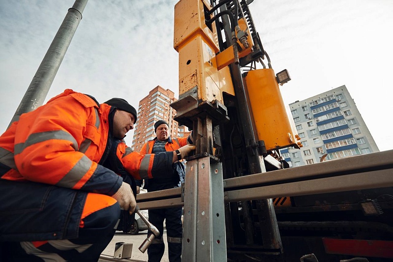 В Москве за год было обновлено 186 километров барьерных ограждений