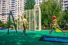 Свыше 1,4 тысячи дворовых территорий с начала года обновили в Москве