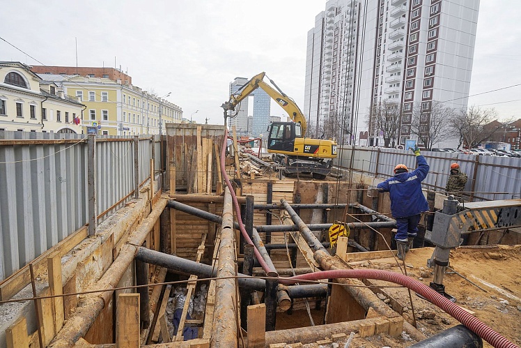 В Москве обновят более 90 км коммунальных сетей