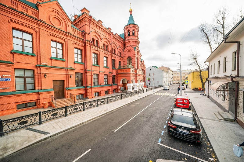 В Москве благоустроили пять переулков в районе Цветного бульвара