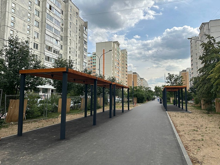 В Косино-Ухтомском создают комфортные пространства для жителей