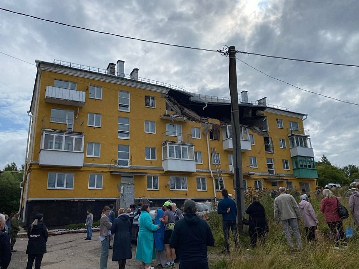 В Пермском крае произошёл взрыв бытового газа, обрушивший перекрытия жилого дома