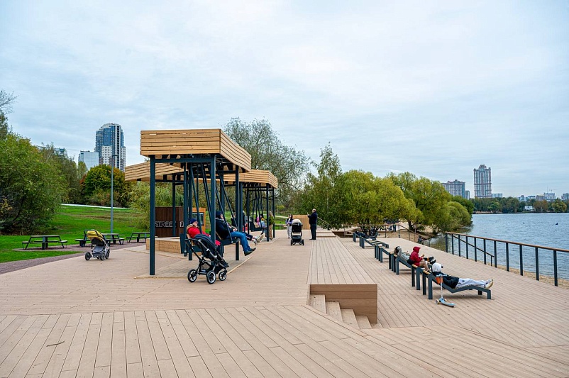 В столице благоустроили и реабилитировали часть парка «Москворецкий»