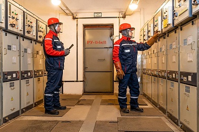 Новый дом по программе реновации в Московском подключили к электросетям