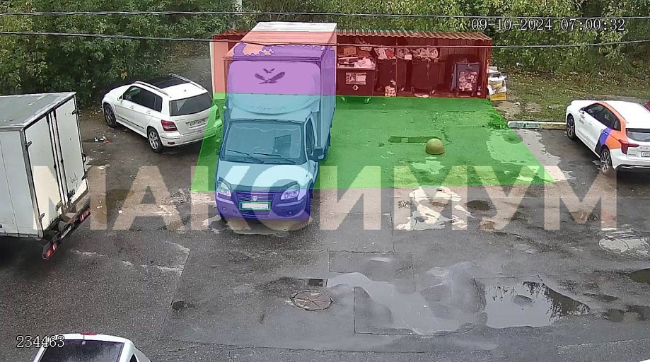 Камеры системы «Безопасный регион» в Подмосковье зафиксировали 419 нарушений парковки у контейнерных площадок