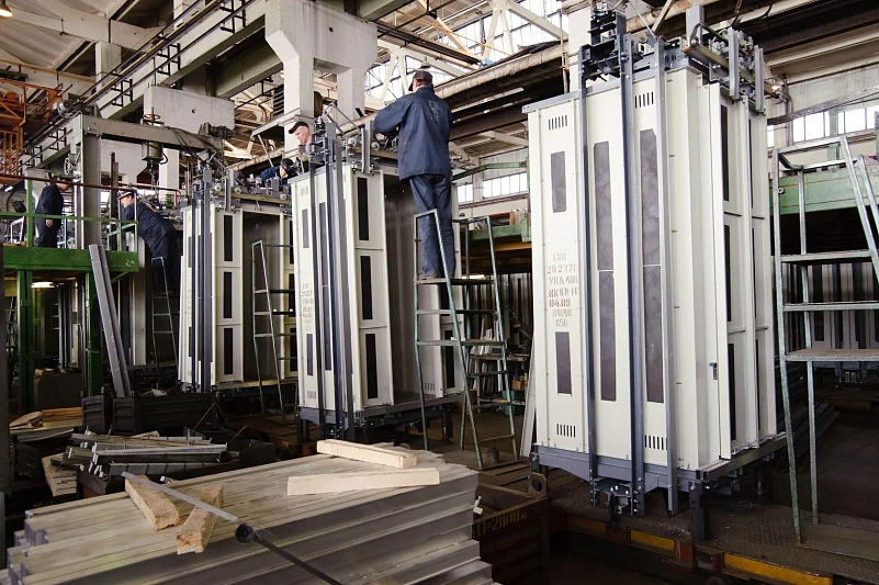 С начала 2024 года в России было произведено 99,7% лифтов от уровня аналогичного периода 2023 года