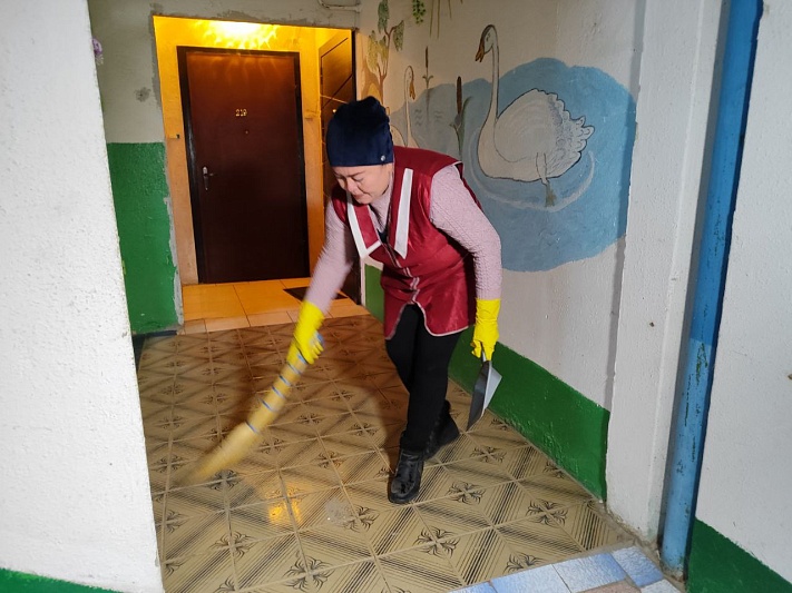 Нормативы уборки подъездов весной