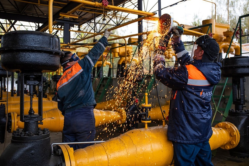 На юге Москвы модернизирован крупный газорегуляторный пункт «Чертаново кв. 6-2»