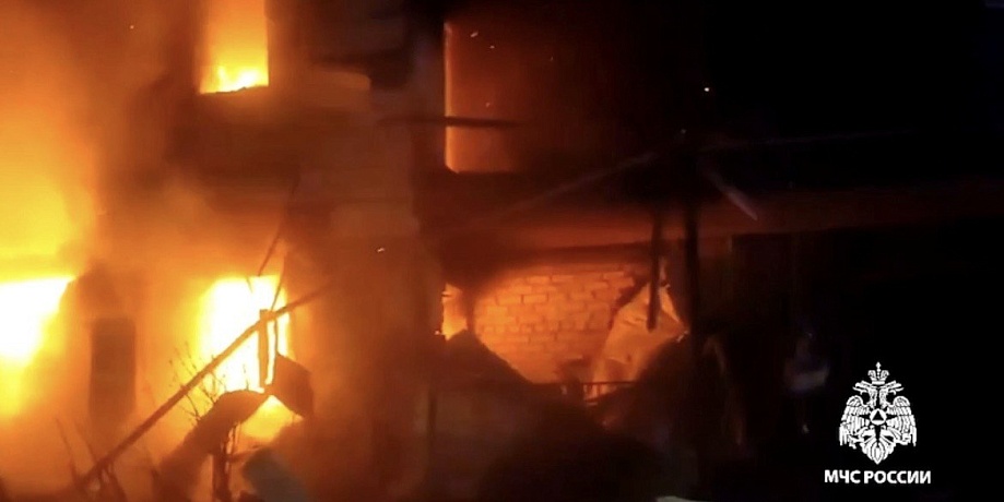 В Татарстане в жилом доме взорвался газовый баллон