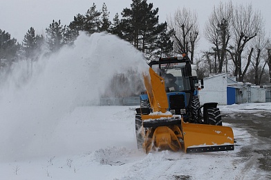 Снегоуборочную технику в Приморье подключат к системе спутникового контроля