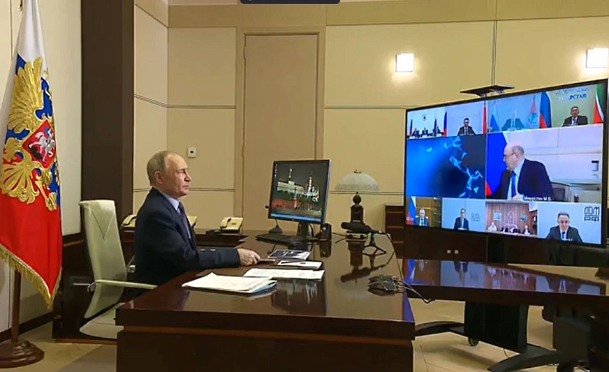 Владимир Путин провёл расширенное заседание Президиума Госсовета по вопросу развития инфраструктуры для жизни