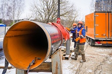 АО «МОСГАЗ» завершает реконструкцию Щукинского дюкера под Москвой-рекой