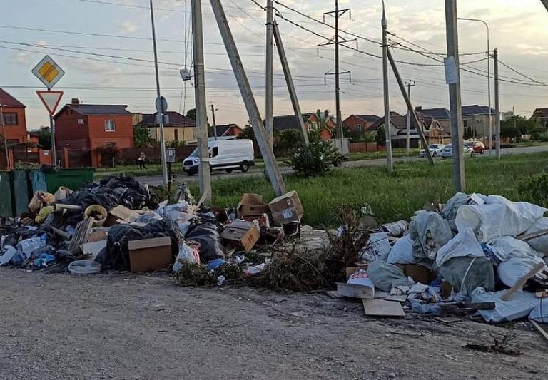 Ситуация с вывозом мусора в Краснодаре значительно ухудшилась