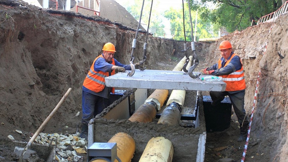 За полгода в России обновили и построили 98,5 км коммунальных сетей