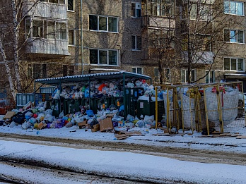 В Томске пока не могут установить видеонаблюдение на мусорных площадках