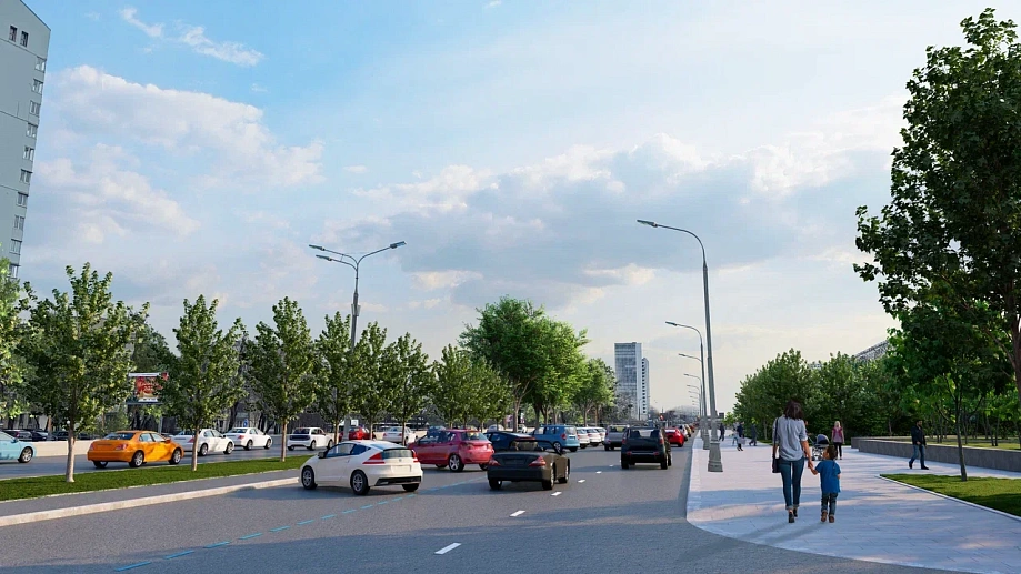 В Москве началось благоустройство Щелковского шоссе и улиц ВАО