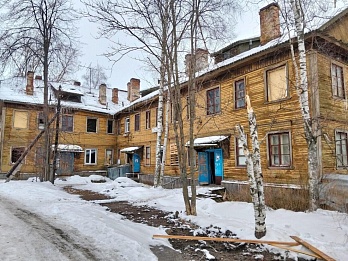 В Поморье готовят пилотный проект деревянного дома для переселения из аварийного жилья