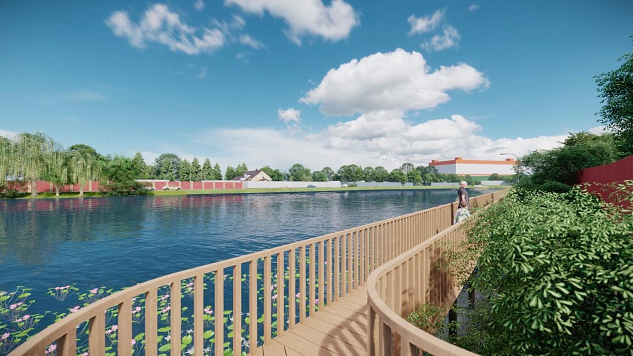 В Москве начались работы по реабилитации 2-го Николо-Хованского пруда