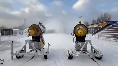 В Москве начались работы по искусственному оснежению лыжной трассы в парке 850-летия