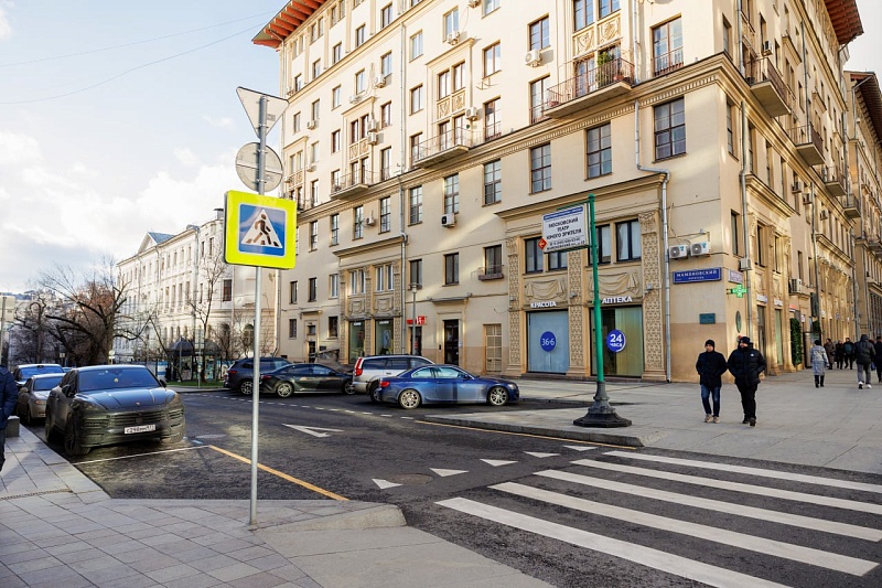 В Тверском районе завершилось благоустройство 15 улиц
