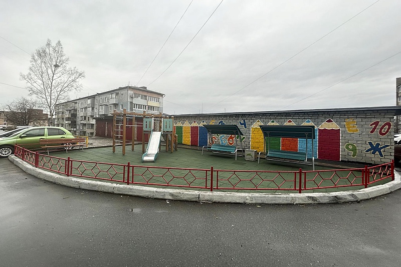 ТОСы Находки благоустроили дворовые территории за счет средств краевого гранта
