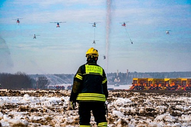 В Москве прошли масштабные учения по предотвращению ЧС в паводковый и пожароопасный сезоны