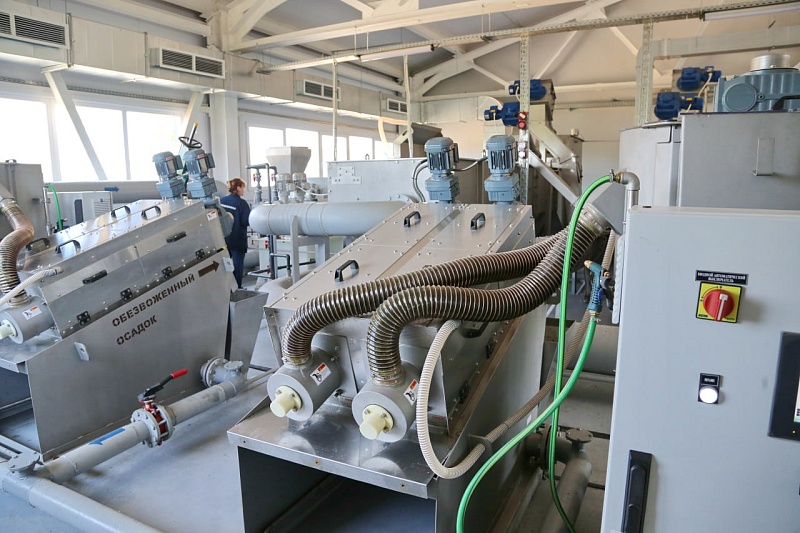 В Москве реконструировали канализационно-насосную станцию «Щапово»