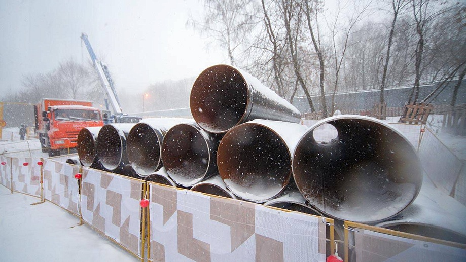 Более 180 км газопроводов построили и обновили в Москве в 2025 году
