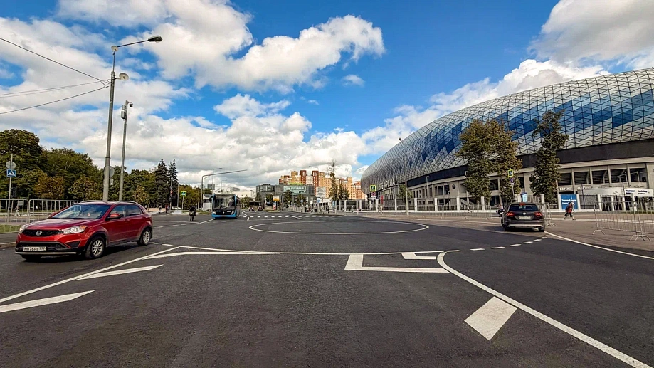 На Театральной аллее в Москве завершён дорожный ремонт